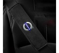 MOOWI 2 Pcs Seatbelt strap cover for Volvo XC60 S60 S90 XC90 V90 V60, Car Seatbelt Protector Soft Comfort Seat Belt Shoulder Strap Cover Harness Pad, Seat Belts Covers Padding