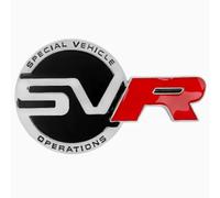 MOOWI 3D Metal Car Sticker Decals for SVR Special Vehicle Operations, Self-Adhesive Chrome Car Signs Stickers Badge Emblem Logo for Auto Fender Skirts Trunk Sides,B