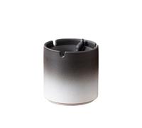 MOOWI Ashtrays Large-sized Funnel-shaped Ashtray with Lid Suitable for Home and Office Use Solid Color Windproof Chinese Style Cigarette Ashtray