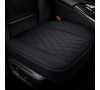 MOOWI Car Seat Cushion for Chery Omoda 5, Memory Foam & Leather, Universal Car Fit, Black, 2Pcs