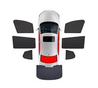 MOOWI Car Sun Shade for Chevrolet Tracker/Trax 2019-, Custom Fit Side Window Shades Breathable Mesh UV Protection Heat Insulation Privacy,7 Pcs Wholecar