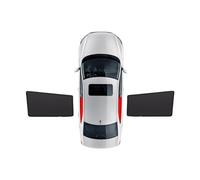 MOOWI Car Sun Shade for Toyota Highlander (4th Gen) 2022-, Custom Fit Side Window Shades Breathable Mesh UV Protection Heat Insulation Privacy,2 Pcs Rear Window