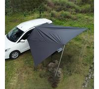 MOOWI Car Tent for Suzuki Jimny 2000-2025, Waterproof UV Protection Outdoor Car Awning Shelter with Suction Cups for Travel Beach Picnic Camping,L 2.5m*4m