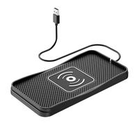 MOOWI Car Wireless Charger Pad for Audi A4 A6 Q3 Q5 A3 A5 A7 A8 TT, 20W Fast Wireless Car Charger Type-C/USB Non Slip Phone Charging Mat,B 30cm cable USB plug