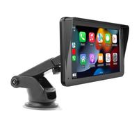 MOOWI Carplay Screen for Car for Jeep Gladiator Overland(JT) Gladiator Rubicon(JT), 7" Portable IPS Touchscreen Radio CarPlay Screen with AUX Backup Camera Voice Control