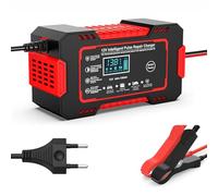MOOWI Motorcycle Battery Charger for Yamaha NMAX 125 155, 12V Automatic Trickle Charger & Maintainer Intelligent Trickle Charger with Overcharge Protection