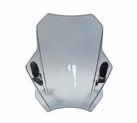 MOOWI Motorcycle Windshield for Interstate 2010-2019, Adjustable Motorbike Windshield Deflectors 22-28mm Handlebar Mounting Motorcycle Windscreen
