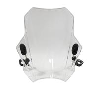 MOOWI Motorcycle Windshield for Piaggio BV 350 2012-2019, Adjustable Motorbike Windshield Deflectors 22-28mm Handlebar Mounting