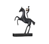 MOOWI Statue Decorations Abstract Creative Horse Sculpture Living Room Study Decoration Gift Collection Home Decor Object