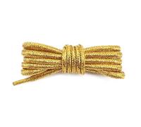 Mooybay 1 Pair 4 mm Wide, Metal Sequin Round Laces, Silk Rainbow Gradient Laces for Sports and Casual Shoes Accessories,180cm