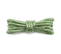 Mooybay 1 Pair 4 mm Wide, Metal Sequin Round Laces, Silk Rainbow Gradient Laces for Sports and Casual Shoes Accessories,100cm