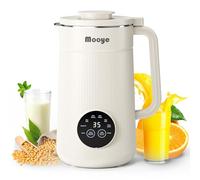 Mooye Automatic Nut Milk Maker Machine 8 in 1 Soy Milk Machine 34oz Almond Maker 12 Hours Delay Keep Warm Non-Dairy Beverages Juice/Paste