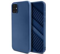 Moozy Lifestyle. Designed for Samsung A51 Case, Midnight Blue - Liquid Silicone Lightweight Cover with Matte Finish and Soft Microfiber Lining, Premium Silicone Case