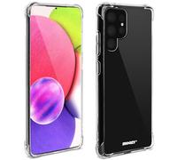 Moozy Shockproof Silicone Phone Case for Samsung Galaxy S24 Ultra 5G - Transparent Case with Shock Absorbing 3D Corners Crystal Clear Protective Phone Case Soft TPU Silicone Cover