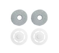 Mop Brackets Kit Mopping Plate Mop Cloth Mount Carpet Auto Lift Replace Robot Cleaer Spare，Compatible for Ecovacs，Compatible for Deebot，T20 OMNI/T20 Pro(4pcs)