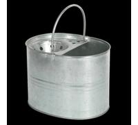 Sealey Mop Bucket 13ltr Galvanized Water Container Quality Work Tools BM08