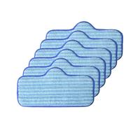 Mop Cloth 28 * 11.5cm，Compatible for Dupray Neat Steam Vacuum Cleaner Mop Cloth Replacement Accessories Parts(6pcs Mop Cloths)