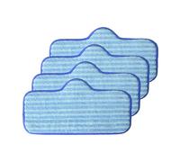 Mop Cloth 28 * 11.5cm，Compatible for Dupray Neat Steam Vacuum Cleaner Mop Cloth Replacement Accessories Parts(4pcs Mop Cloths)
