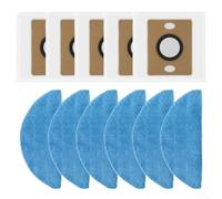 Mop Cloth Attachment and Dust Bag Assembly for ILIFE A30 Pro Robot Vacuum Machine to Enhance Cleaning Efficiency Across Surfaces