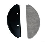 Mop Cloth Bracket for Tapo RV30 Plus / RV20 Max, Replacement Mop Pad Holder with 2-Pack Mop Cloths, Plastic Cleaning Attachment for Hard Floors