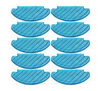 Mop Cloth,Compatible for Deebot,Washable Cloth Mop Pads for Ozmo T8 Series,T9,N8 Pro Plus,Compatible for Yeedi,Vac Max Replacement Parts Easy-Install(Mop Pads-10PCS)