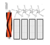 Mop Cloth Compatible For Xiaomi Compatible For Dreame W10 W10 Pro Robotic Vacuum Cleaner Main Side Brush Detachable Mop Rags Stent Hepa Filter Accessories (Color : Set9)