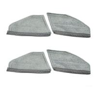 Mop Cloth For Robot Vacuum Replacement Mop Pad For EVE Max Microfiber Mop Head Washable Floor Mopping Pad Robot Vacuum Mop Attachment (4 PACK)