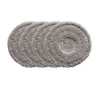 Mop Cloth Kit Compatible for Cecotec For Conga 15090 16090 AI SpinArm Home & Wash Replacement Mop Pads 4 or 10 Pack Microfiber Mop Cloths for Efficient Cleaning (4 Pack)