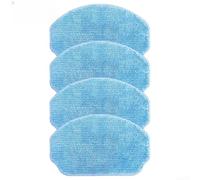 Mop Cloth Kit for Conga for m10 for BR151 Robot Vacuum Cleaner Washable Reusable Microfiber Pads Efficient Dust for Pet Hair Pickup Snug Fit Easy Installation 4 Pack 10 Pack Option(4 PACK)
