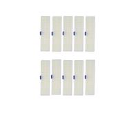 Mop Cloth Main Brush Compatible With Rowenta Tefal Explorer X-Plorer Serie 60 RR7455 RR7447WH Robot Vacuum Cleaner Spare Accessories Parts (Color : 10pcs)