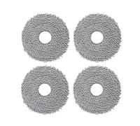 Mop Cloth Pad，Compatible for Xiaomi S10+ / S10+ / S10 Plus / S20 Plus Robot Vacuum Cleaner Spare Parts(Mop-4PCS)