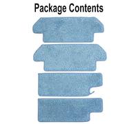 Mop Cloth Pads for Hobot Legee 7 For Floor Vacuum Robot, No Dead Space Cleaning, Soft Absorbent Replacement, Set of 2 for Regular Maintenance