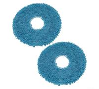 Mop Cloth Replacement For MOVA MOBIUS 60 Robot Vacuum, ThermoHold Plush HyperClean Pads, Ultra-Soft Microfiber Cleaning Accessories For Hard Floors, 2-Pack(HyperClean Mop)