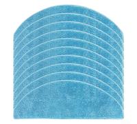 Mop cloth replacement kit compatible with For Liectroux G7 vacuum and RC4S, EVOLUTION AIRO models, microfiber pads designed for effective dirt pickup (10 PACK)