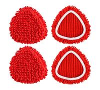 Mop Cloth Reusable, Mop Replacement Head Compatible with Vileda Turbo EasyWring & Clean Spin System Wet-Dry Cloth for Household