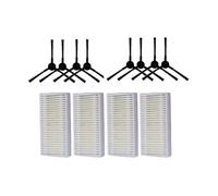 Mop Cloth，Robot Vacuum Cleaner Dust Filter Side Brush Mop Cloth Rags，Compatible For Mamnv，GOOVI，ZCWA BR151 Robot Vacuum Cleaner Parts(8pcs and 4pcs)