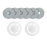 Mop Cloths Brackets Kit, Compatible with ECOVACS Deebot T20 OMNI/T20 Pro, Robotic Vacuum Mopping Plate Replacement, Carpet Auto-Lift Part(8pcs)