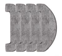 Mop Cloths Compatible with For MONSGA MS1 MAX Robot Vacuum Long Lasting Replacement Kit for Hygiene Maintenance (4 PACK)