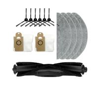 Mop Cloths Dust Bags Main Brush Side Brush HEPA Filter. Compatible For Lydsto R1 Robot Vacuum Cleaner Spare Parts Household Cleaning. (Color : As Shown-01)