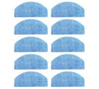 Mop Cloths Set For Laresar Evol 3 Robot Vacuum Cleaner To Assist In Removing Footprints Juice Residues And Oil Stains(10 PACK)