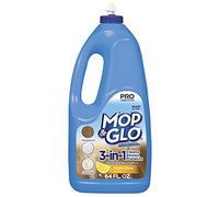 Mop & Glo Professional Multi-Surface Floor Cleaner, 64 fl oz Bottle, Triple Action Shine Cleaner