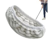 - mop head - Flat mop cover accessory, microfibre cleaning pad | Reusable, washable polyester floor cloth, finish Hardwood tiles Composite flooring Refills with cattle