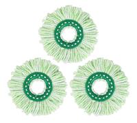 Mop Head Replacement for Libman Tornado Spin Mop System, Resuable Microfiber Mop Refill Pad, Easy to Replace, Machine Washable（3 Pack）