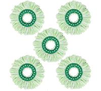 Mop Head Replacement for Libman Tornado Spin Mop System, Resuable Microfiber Mop Refill Pad, Easy to Replace, Machine Washable（5 Pack）