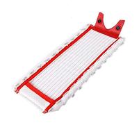 Mop Heads Mop Pads Head Floor Cleaning Cloth Replacement Mop Head Cloth Household Cleaning Mop Accessories Compatible with Vileda 1/2 Spray Mop Replacement (Color : Red)