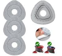 Mop Heads Replacement for Vileda 1 Tank System Vileda H2PrO Spin Mops Head Refill,Spin Mop Refill Replace Head, Machine Washable and Safe for Cleaning All Hard-surfaced Floors