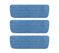 Mop Heads Replacement - ShiningUU 3-Pack Blue Spray Mop Refills | Compatible with Addis Spray Flat Mop