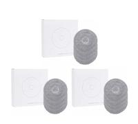Mop Holder Bracket Washable Mop Parts，Compatible for Dreame，L10S Pro Ultra Heat / X30 Ultra / X40 Ultra/S30 Pro Ultra/L20 Ultra，Compatible for Mijia，M30 S Robot Vacuum Cleaner Parts(Set4)