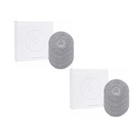 Mop Holder Bracket Washable Mop Parts，Compatible for Dreame，L10S Pro Ultra Heat / X30 Ultra / X40 Ultra/S30 Pro Ultra/L20 Ultra，Compatible for Mijia，M30 S Robot Vacuum Cleaner Parts(Set3)