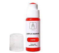 Mop Marker - 18mm Tip Acrylic Ink Flow Pen | Street Art Paint Tool - Waterproof Quick Dry Squeeze Bottle Drawing Supply Mural Tagging Canvas Writing Fade Resistant 60ml